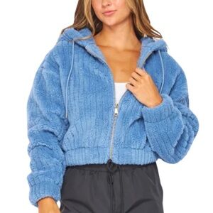 London Blue Sherpa Size Small, new with tags.